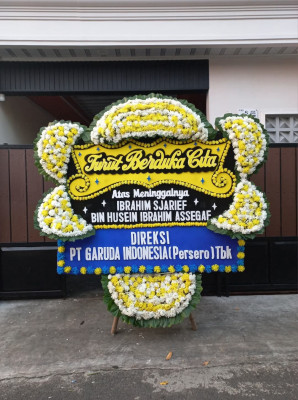 Papan Bunga Duka di Sindangasih