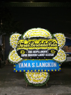 Papan Bunga Duka di Sindangasih