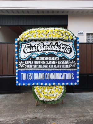 Papan Bunga Duka di Sindangasih